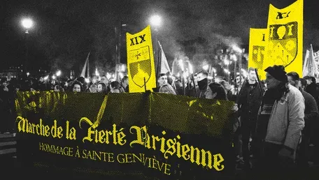 Voir Au défilé d'extrême droite à Paris : « ils vont traîner dans le quartier, et cela pourrait vous mettre en danger »