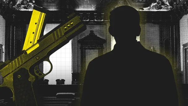 Voir Au tribunal : l'homme qui s'est pris deux balles dans la tête et qui a survécu